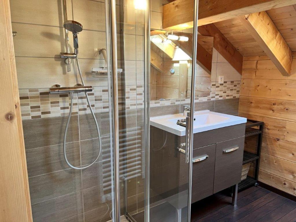 לה ברסה Le Chalet Du Pere Michel, Jacuzzi, Sauna, Jardin מראה חיצוני תמונה