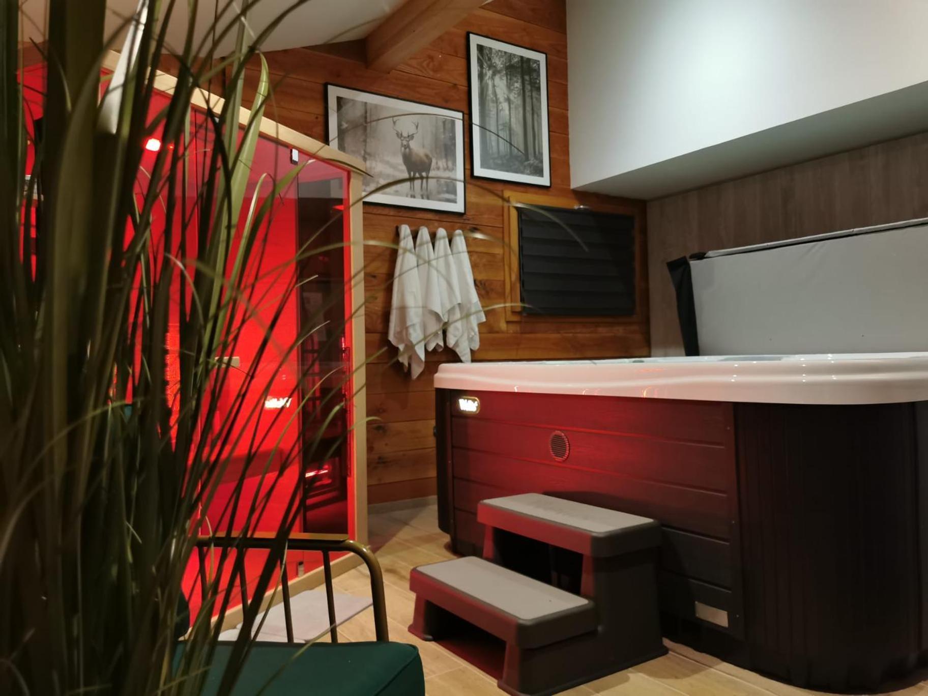 לה ברסה Le Chalet Du Pere Michel, Jacuzzi, Sauna, Jardin מראה חיצוני תמונה