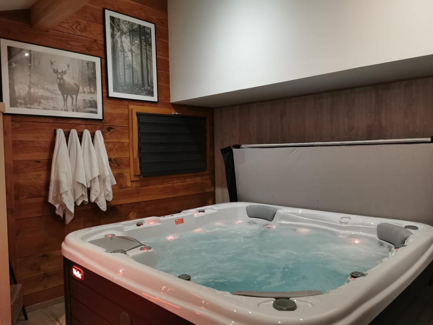 לה ברסה Le Chalet Du Pere Michel, Jacuzzi, Sauna, Jardin מראה חיצוני תמונה