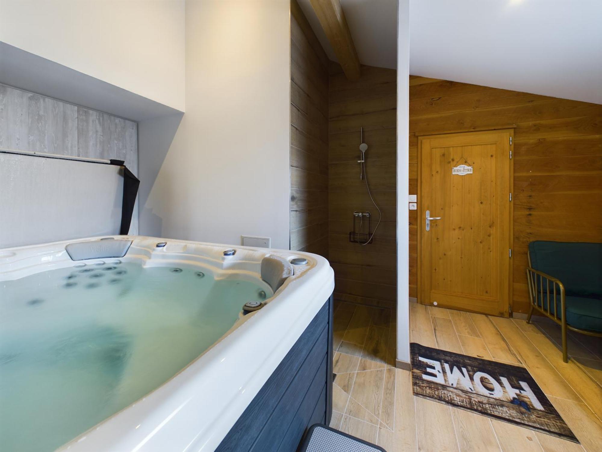 לה ברסה Le Chalet Du Pere Michel, Jacuzzi, Sauna, Jardin מראה חיצוני תמונה